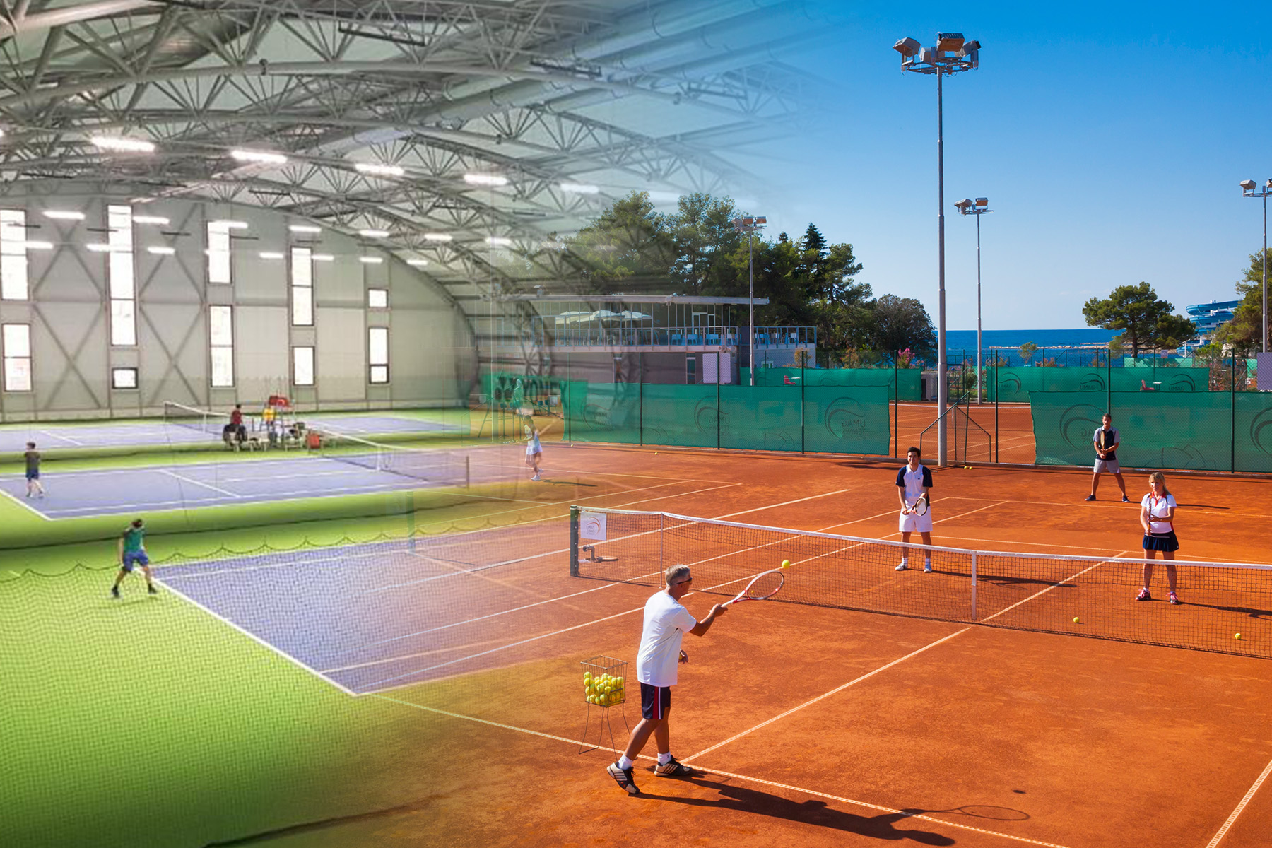 Tennis Trainingslager Indoor vs. Outdoor – welche Variante passt zu eurem Team?