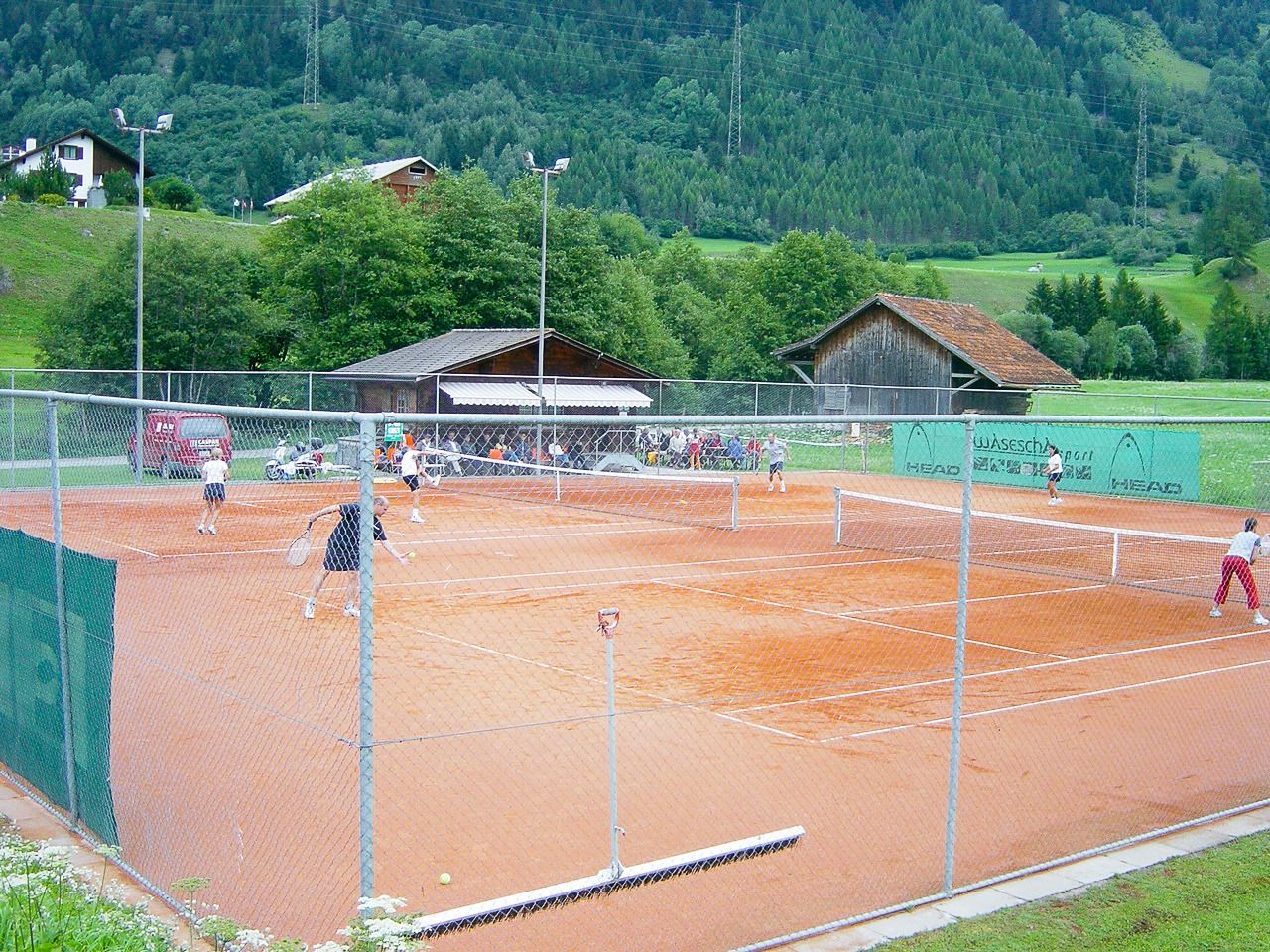 Cube Sporthotel Tennisplätze